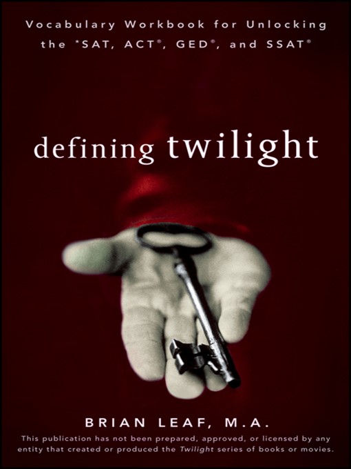 Title details for Defining Twilight by Brian Leaf - Available